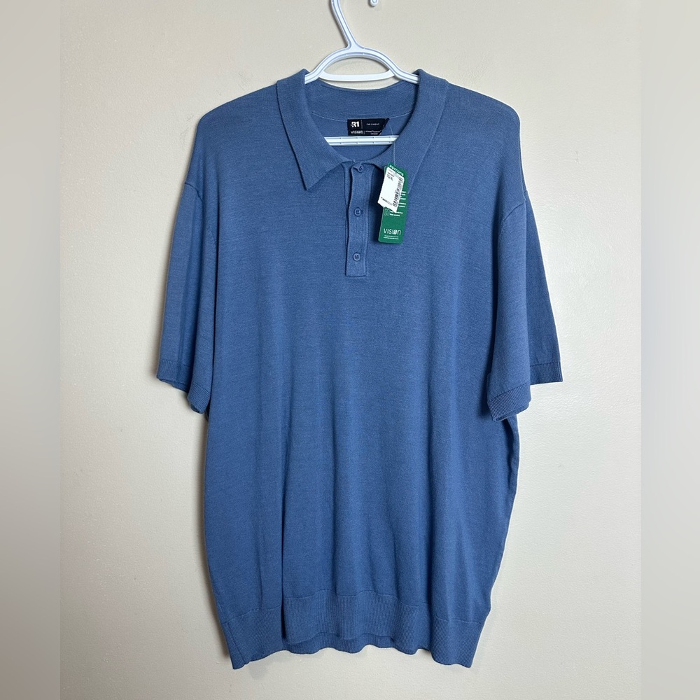 Simons Size XL Classic Navy Polo Shirt